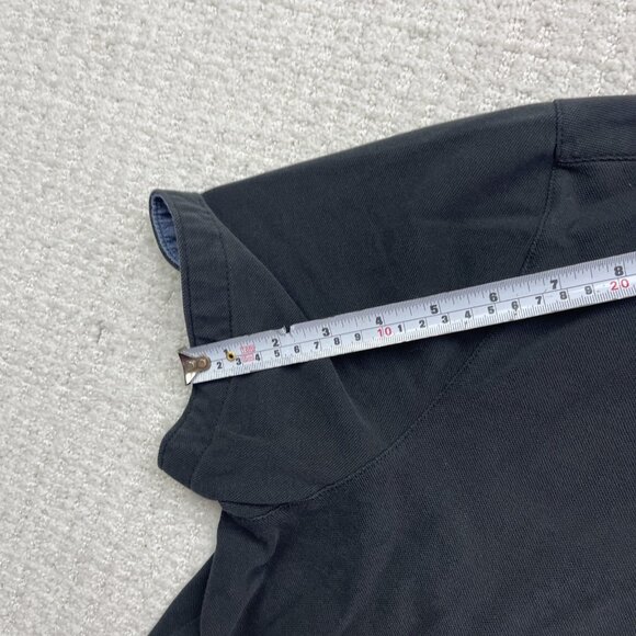Lot x2 Michael Kors Polo Men's L Black / Blue Preppy Button up / Pullover - Picture 13 of 14